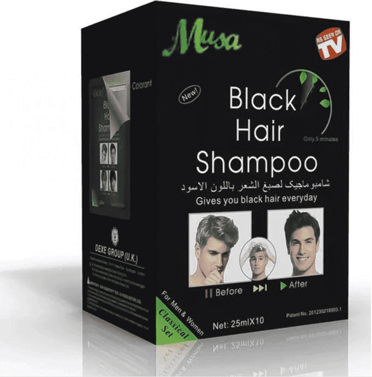 SHAMPOO PINTA CANAS - DEXE 25ml x 10 UNIDADES